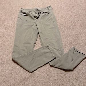 Tan American Eagle Tom Girl pants good condition!
